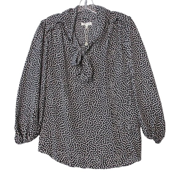 Max Studio Tops - NWT Max Studio Women's Polka Dot Blouse